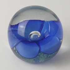 Vintage Art Glass Cobalt Blue