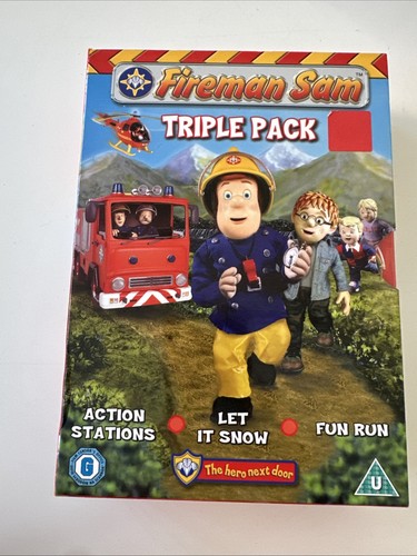 Fireman sam triple pack - pack, (box