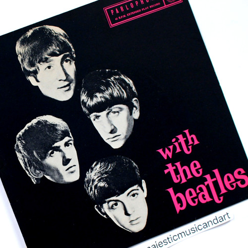 With the beatles vinyl - beatles, 7"