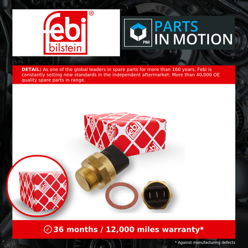 Radiator fan switch 01528 - switch, febi