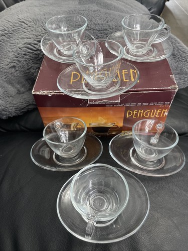 Set clear glass espresso - clear,