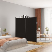 Room Divider 175x180 cm Black