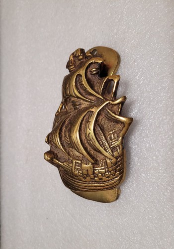 Vintage brass door knocker - vintage,