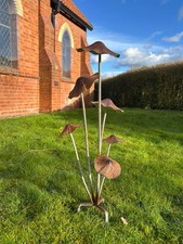 Quirky garden toadstool - quirky, stake