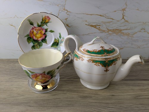 Grindley creampetal teapot - grindley,