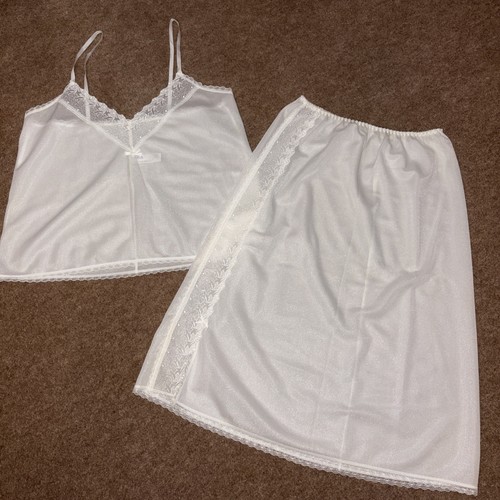 Vintage bhs white semi sheer - bhs,