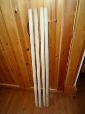Pack of 4 Plain Dowel Rod/ Brush handles 39 1/4" /1m x 1 1/16"/ 2.6 cm