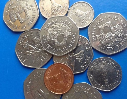 50p coins bailiwick - 50p, of