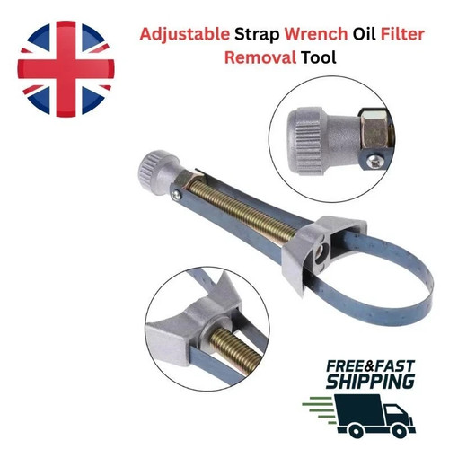 Adjustable strap wrench oil - wrench,