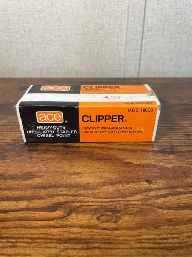 Vtg ace clipper - ace, no
