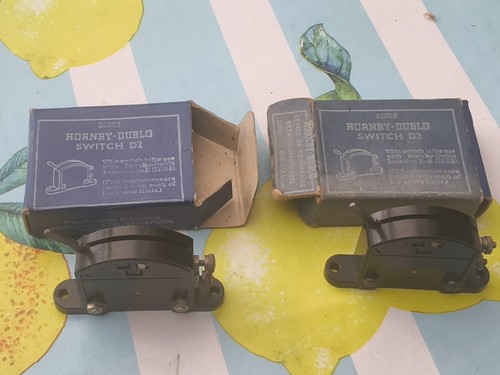 Hornby dublo black switch - hornby,