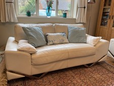 Designer Italian Leather White