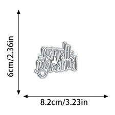 Happy Birthday 3D Metal