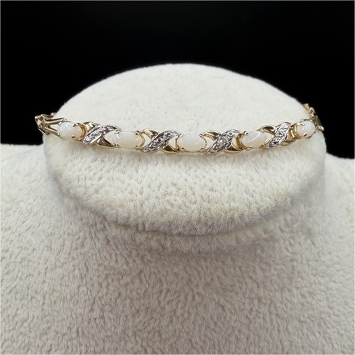 Vintage 10k gold opal - 10k, &