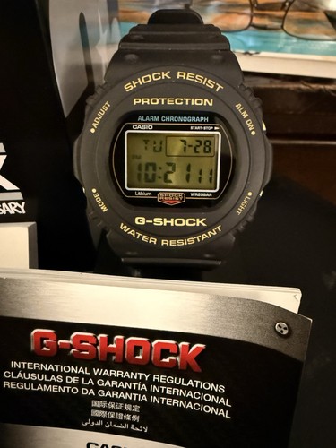 Rare new casio shock 35th - new, g-shock