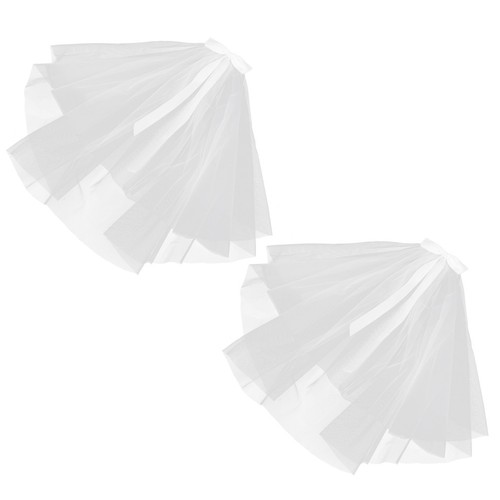 2pcs bridal veil - 2pcs,