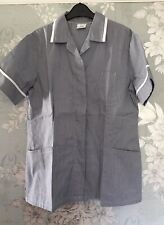 Alexandra Workwear Uniform Tunic Top Size 38" - BNWOT - Blue & White Striped