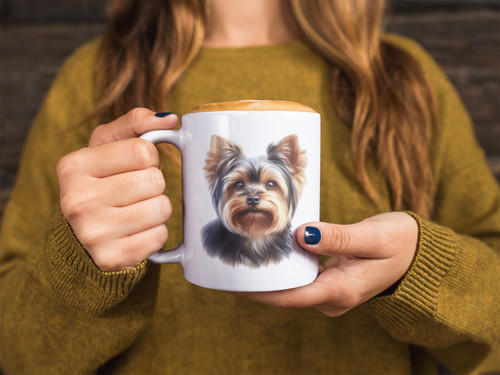 Yorkshire terrier mug dogs