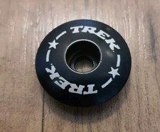 Retro Trek Stem Cap In Black/Silver (1+1/8" Steerer) (7th One) USED