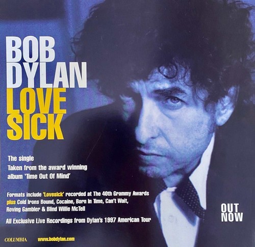 Bob dylan love sick - bob, (new