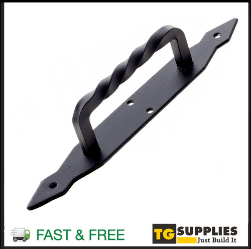 Heavy duty black door - black,