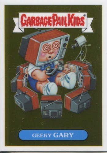 Garbage pail kids chrome - pail,