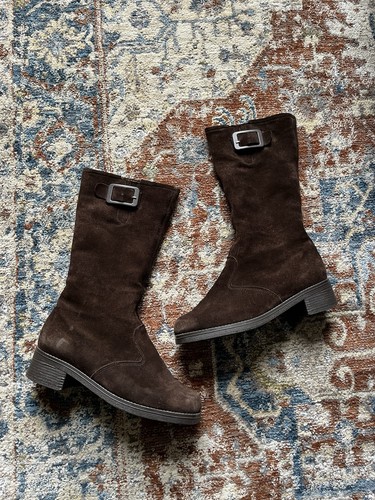 Vintage morlands brown suede - morlands,
