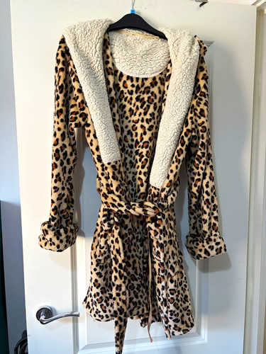 Primark leopard print hooded