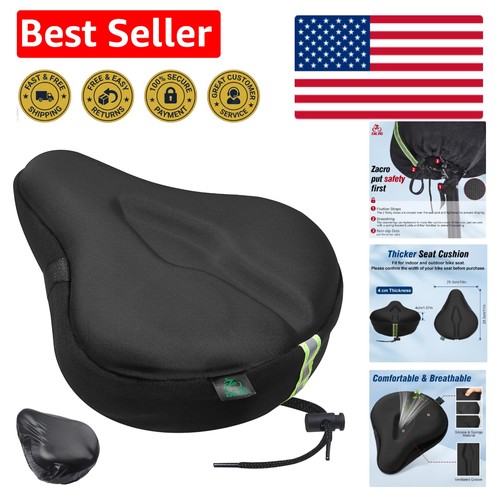 Waterproof gel bike seat - bike,