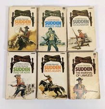 Oliver Strange Book Bundle: Sudden Dead Or Alive, Rides Again, Goldseeker & More