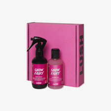 LUSH Snow Fairy Shower And Body Duo Set with Cotton Candy Scent, Free Shipping
