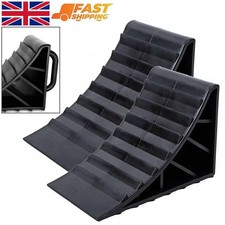 2x Wheel Chocks Tyre Saver