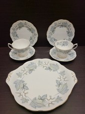 2x royal albert silver maple