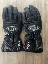 Akito Leather Motorcycle Gloves Aerotex Size S Waterproof  Windproof Breathable