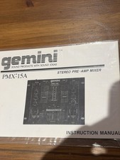 GEMINI PMX-15A Stereo Pre Amp