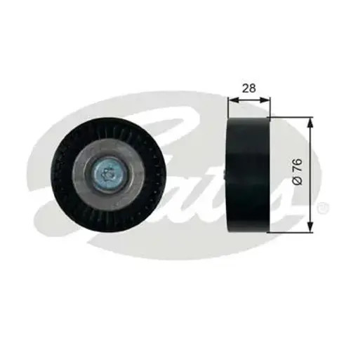 Belt pulley plastic t36423 - v-belt,