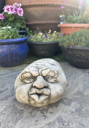 Ugly stone funny face - ugly,