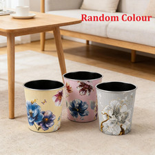 Floral Waste Paper Bin Small