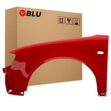 Wing for Audi A4 B6 LY3J left Red 00-04 front fender painted BLU Brillantrot