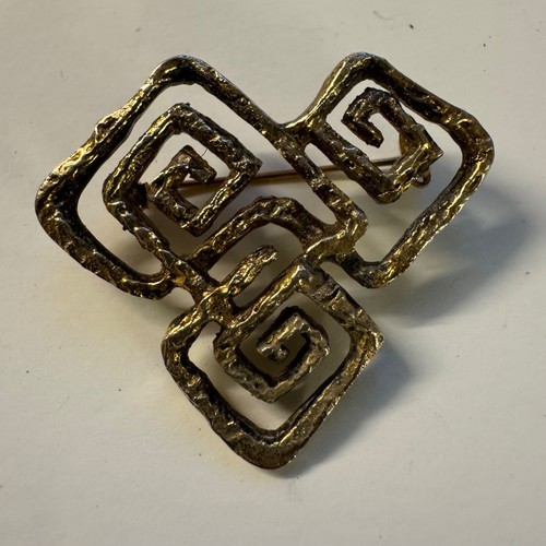 Modernist 1970s gilded silver - modernist,