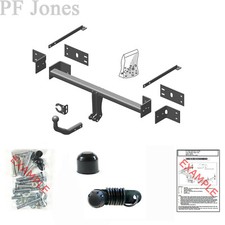 Brink Towbar for Fiat Panda 2012 Onwards - Swan Neck Tow Bar