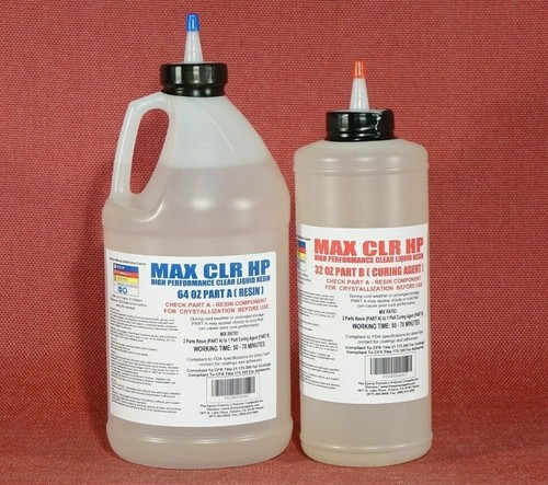Epoxy resin clear - clear, fiberglass