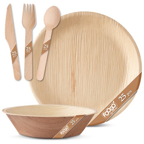 Foogo green disposable palm - foogo,
