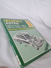Vauxhall Astra  1980-83 NEW Haynes Owners Workshop Manual incl GTE & Bedford Van