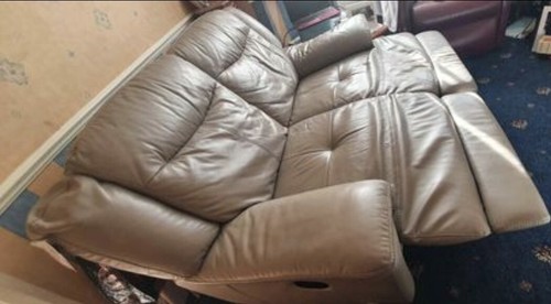 Sofa recliner leather - sofa, double