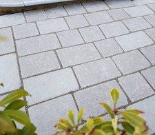 Dove grey driveway - dove, block