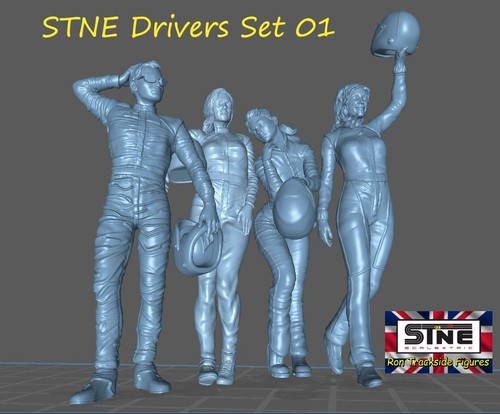 Scalextric figures slot car - scalextric,