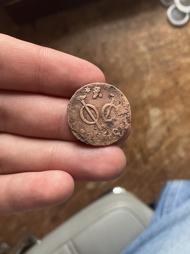 1749 netherlands voc copper - 1749,