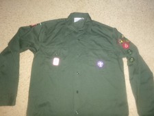 Boys Scout Uniform Shirt 15.5"