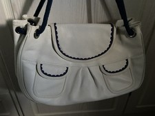 Billy Bag Ladies White Leather